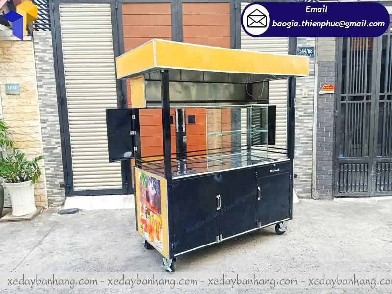 đặt làm xe bán nước ép trái cây