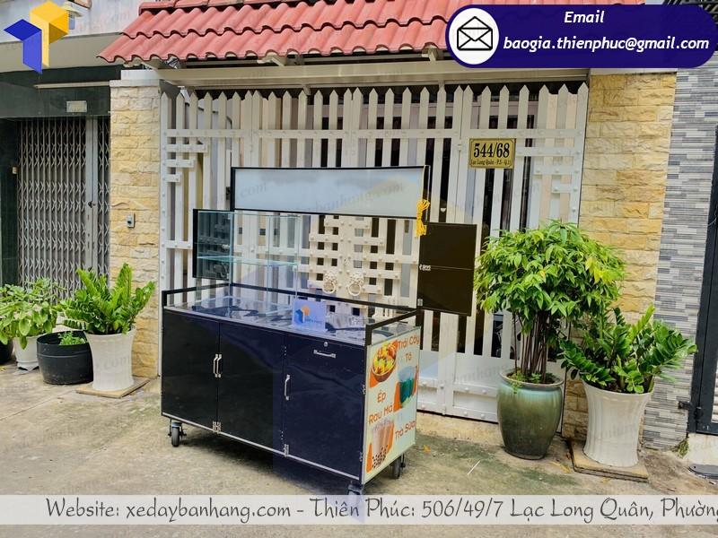 đặt làm xe bán sinh tố nước ép trái cây