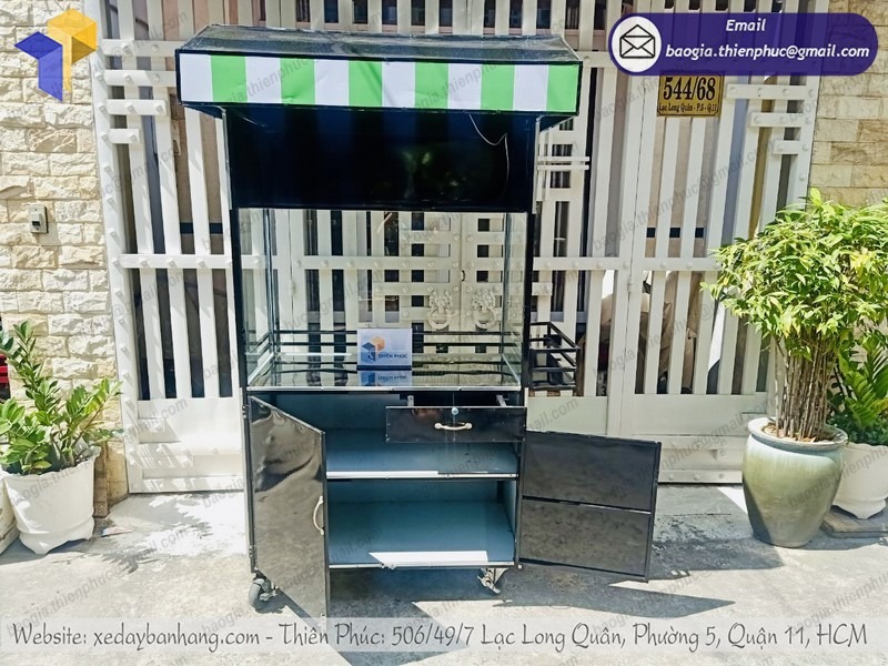 đặt làm xe bán sinh tố trái cây đẹp