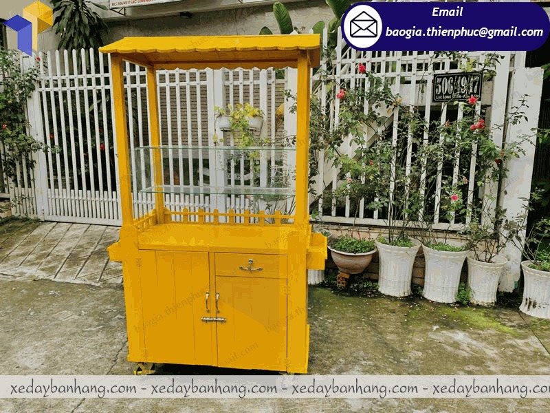 đặt làm xe bán trà sữa giá rẻ