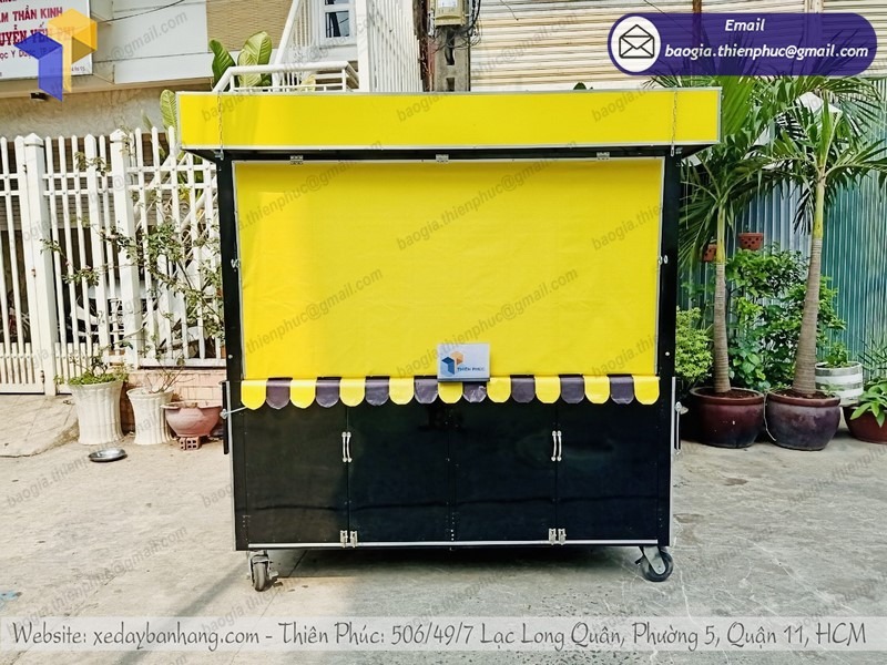 đặt làm xe cá viên chiên giá rẻ
