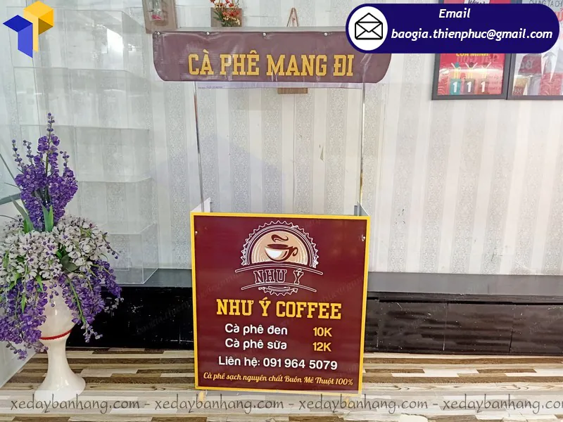 xe lắp ráp cà phê lưu động