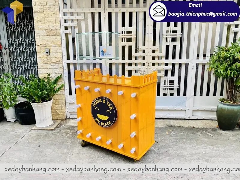đặt làm xe trà sữa di động