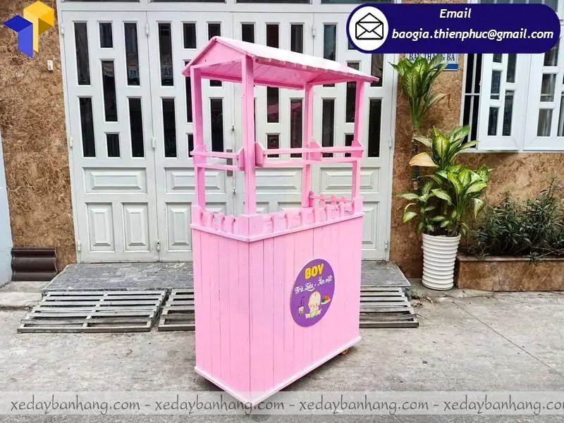 đặt làm xe trà sữa vỉa hè