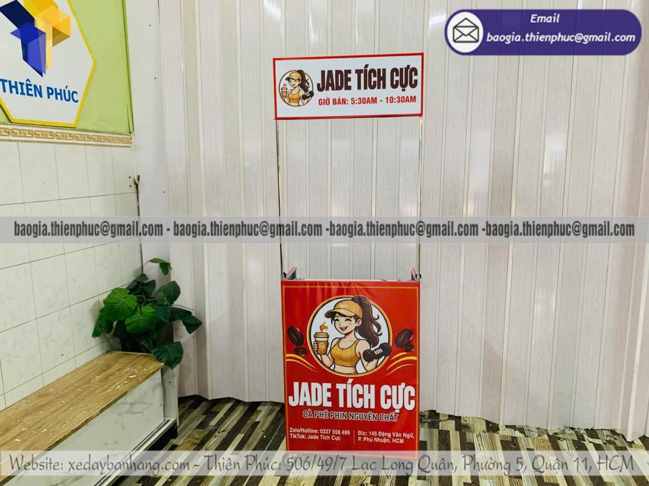 Đặt mẫu quầy bạt pha chế cafe mini bán rong vỉa hè Đặt mẫu quầy bạt pha chế cafe mini bán rong vỉa hè
