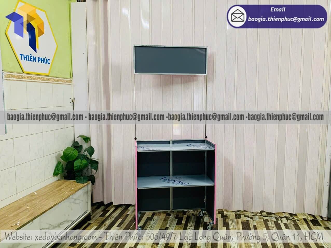 Đặt xe lắp ráp bán món ăn vặt xếp gọn vỉa hè lưu động tại tphcm nhận đặt hàng