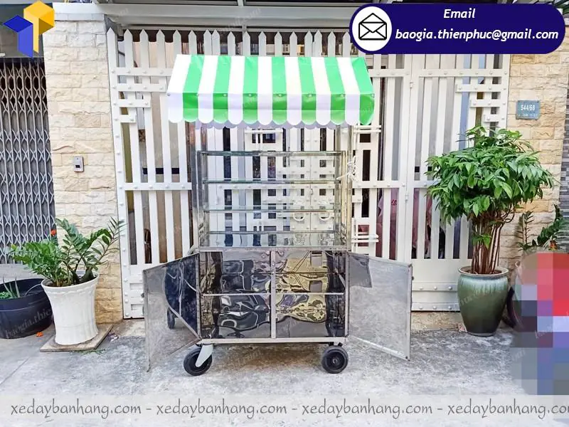 địa chỉ đặt làm xe bán thức ăn nhanh đẹp