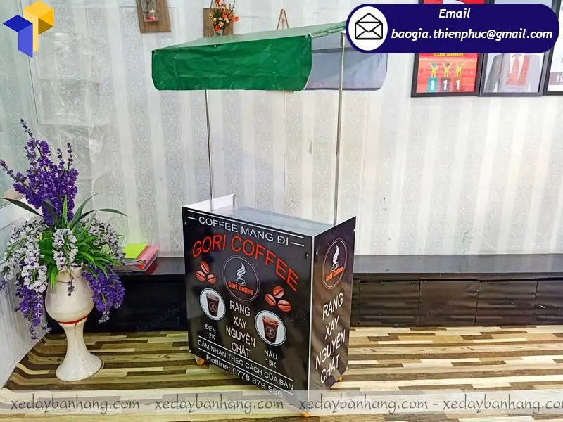 mẫu xe lắp ráp café take away mang đi đẹp