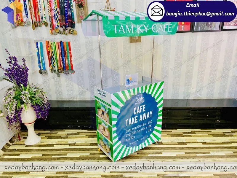 đóng quầy cafe takw away lắp ráp độc lạ gía sỉ