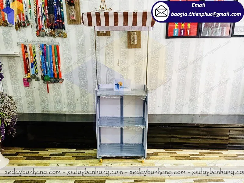 đóng quầy lắp ráp bán cà phê sạch