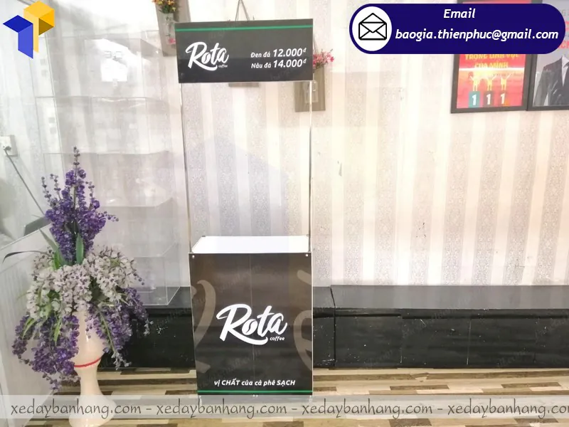 nơi cung cấp quầy sắt bán cà phê