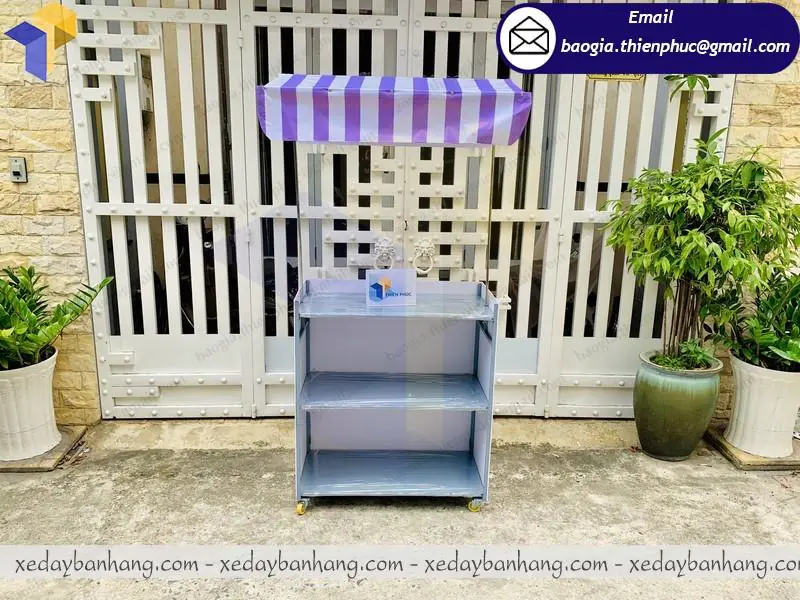 đóng tủ lắp ráp bán trà sữa nhà làm