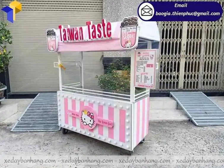 đóng xe bán trà sữa tại Đà Nẵng