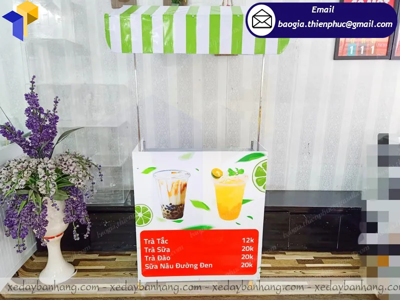 xe lắp ráp bán trà tắc