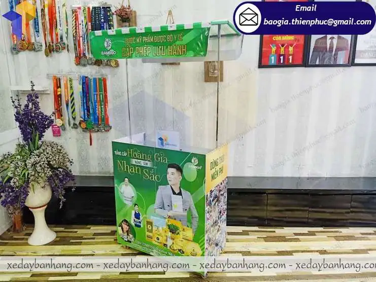giá booth lắp ráp quảng cáo bao nhiêu