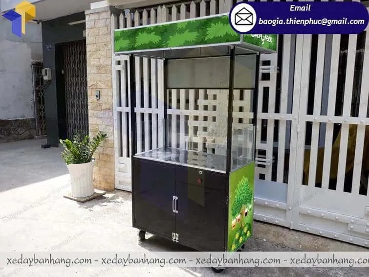 gia công quầy trà sữa mang đi giá rẻ