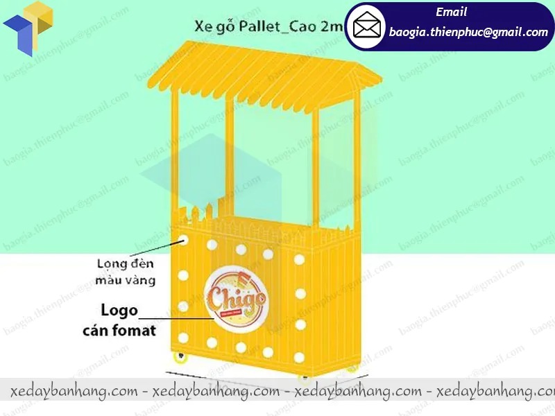 gia công tủ bán trà sữa bằng gỗ
