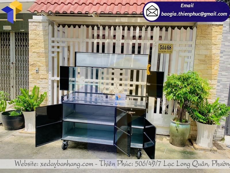 gia công xe bán sinh tố nước ép trái cây