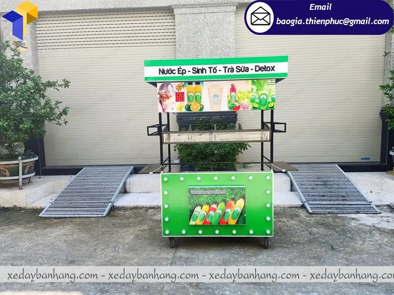 gia công xe bán sinh tố tại Hà Nội
