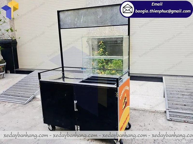 gia công xe bánh mì doner kebab