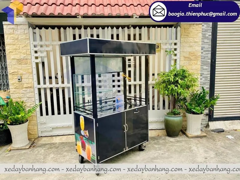 gia công xe cà phê mang đi giá rẻ