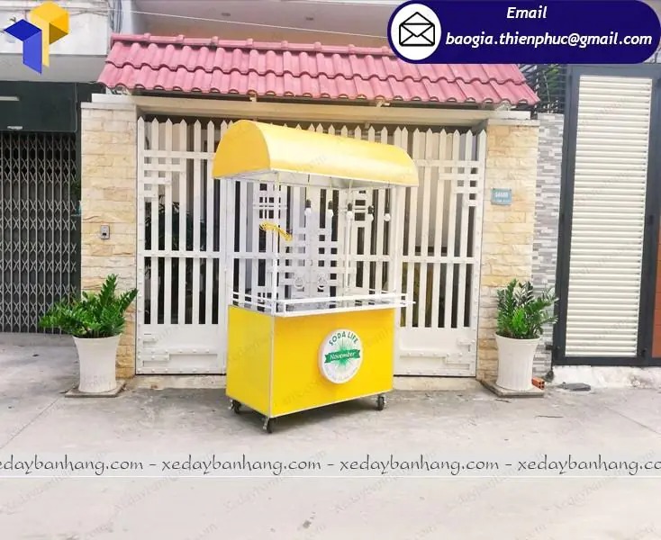gia công xe sinh tố nước ép trái cây