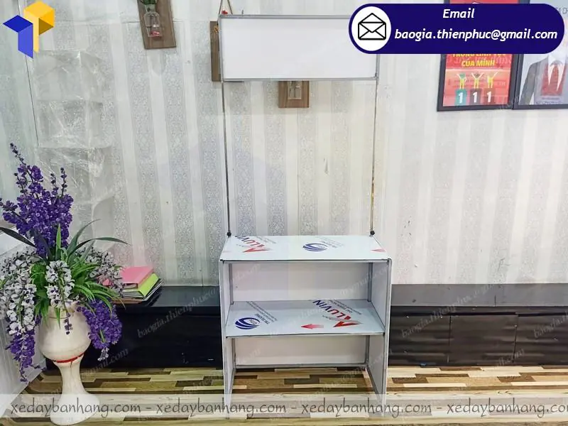 giá quầy kệ lắp ráp bán cafe