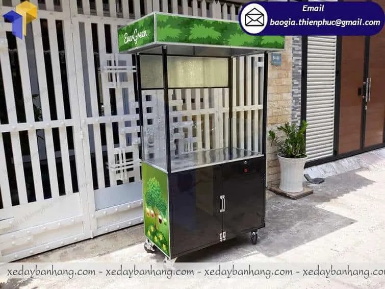 hình ảnh quầy trà sữa mang đi giá rẻ