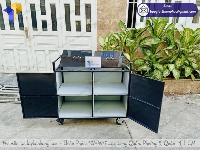 hình ảnh xe bán kem dừa Thái Lan