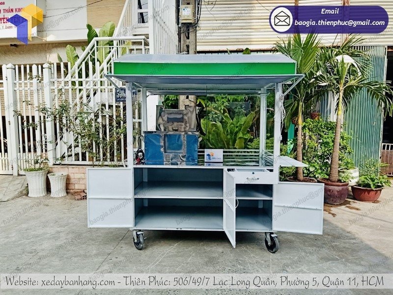 hình ảnh xe bán nước mía siêu sạch