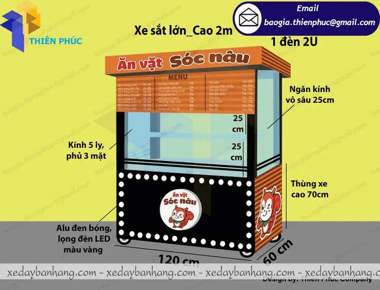 hình ảnh xe bán trà sữa cá viên