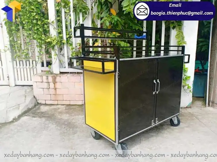 hình ảnh xe bán trà sữa độc đáo