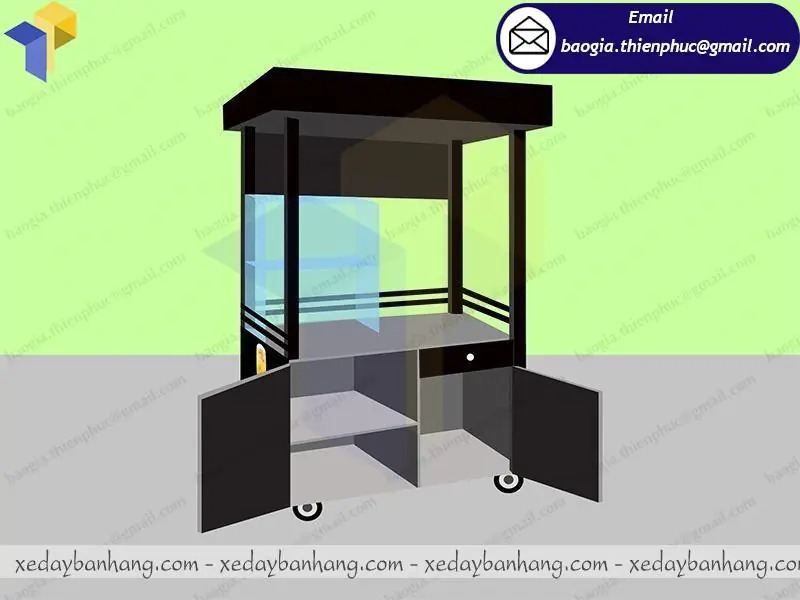 hình ảnh xe cà phê mang đi giá rẻ