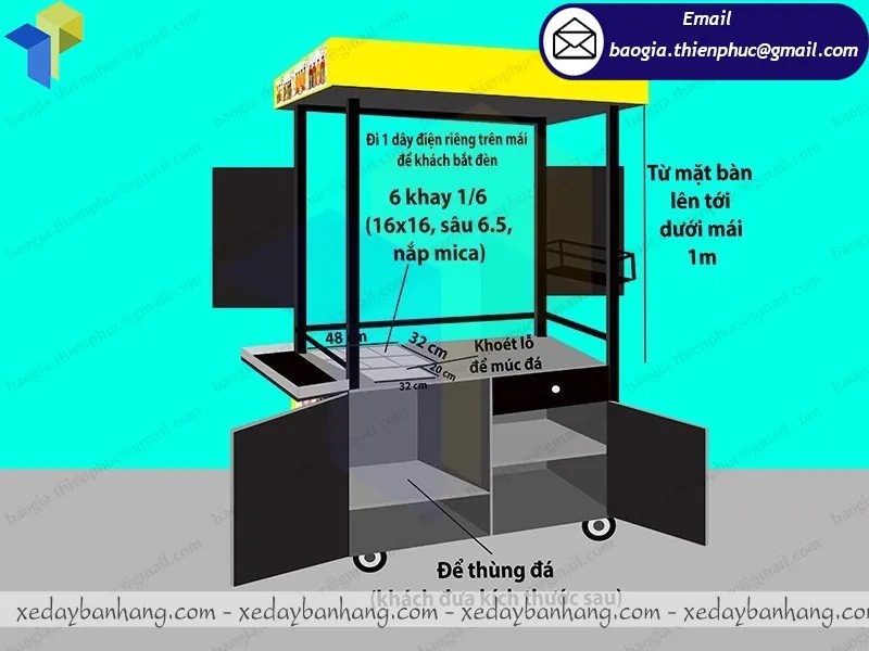 hình ảnh xe nước ép trái cây đẹp
