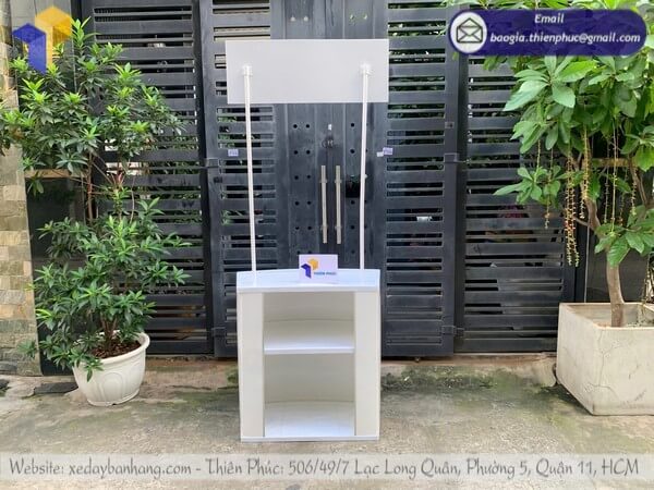 In Booth nhựa trưng bày sản phẩm tại sự kiện đẹp giá cạnh tranh uy tín 2025