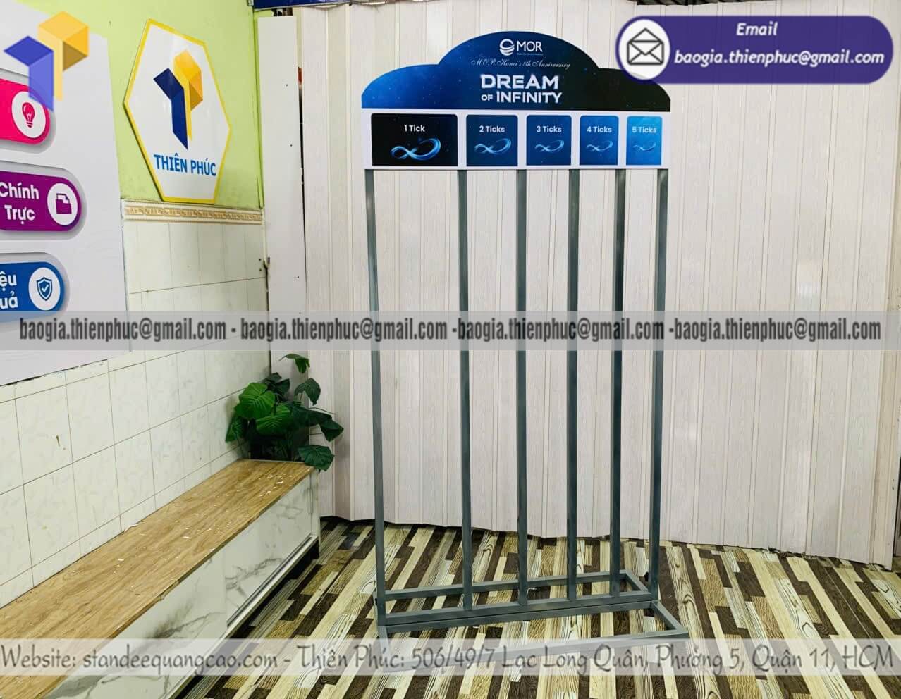 Khung thử thách vượt khe hẹp ngoài trời cho event gia công game vận động