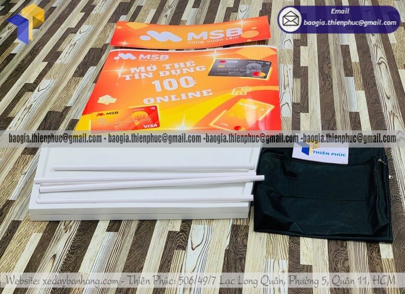 Mẫu booth nhựa sampling cho nhân viên PG bán hàng giá từ 1000000đ trở lên cho doanh nghiệp fmcg