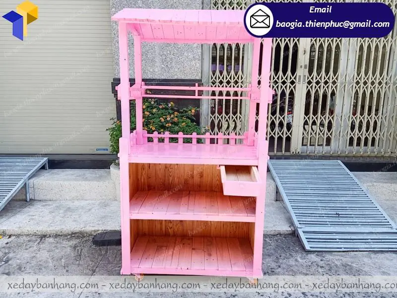 mua xe gỗ bán trà sữa ở đâu