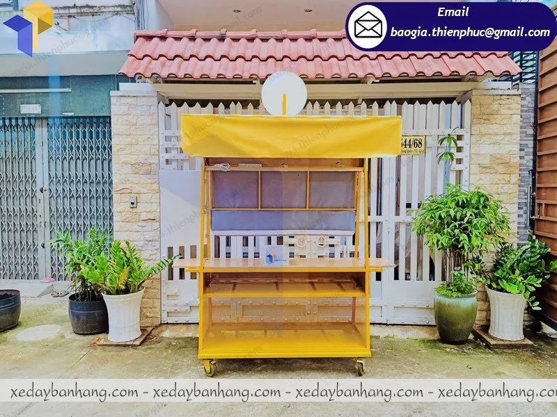 mẫu xe bán cà phê pha máy đẹp