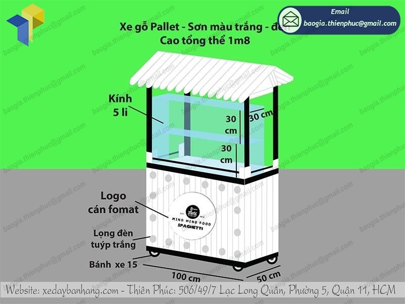 mẫu xe bán đồ ăn nhanh đẹp
