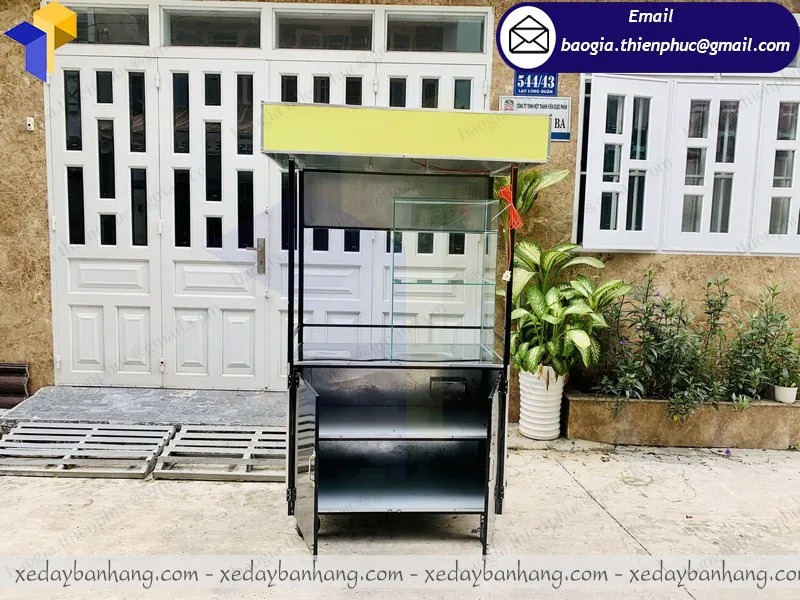 mẫu xe bán nước ép hoa quả đẹp