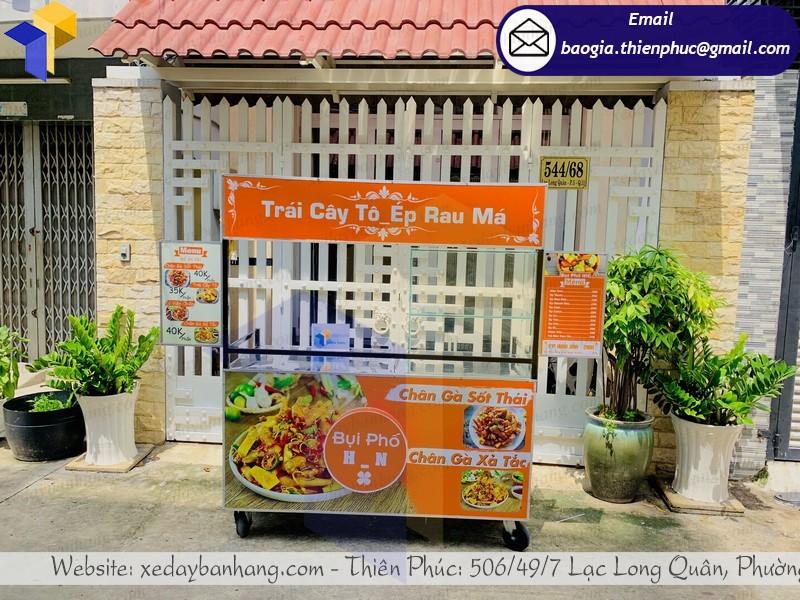 mẫu xe bán sinh tố nước ép trái cây đẹp