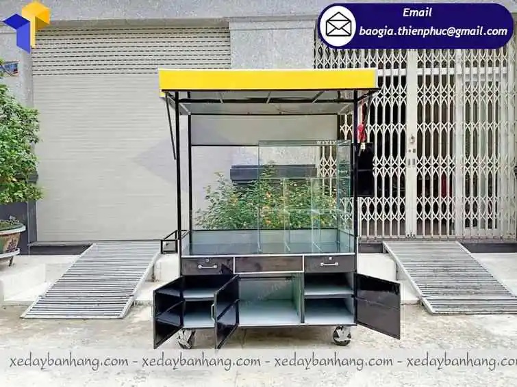 mẫu xe cá viên vỉa hè đẹp