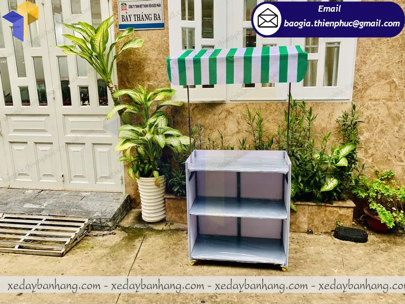 mẫu xe coffee take away lắp ráp