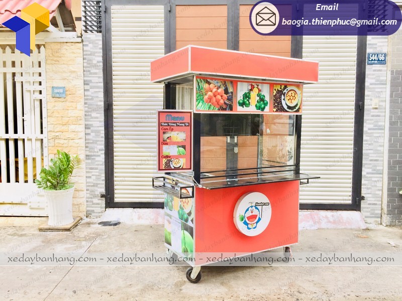 mẫu xe đẩy bán cam ép đẹp