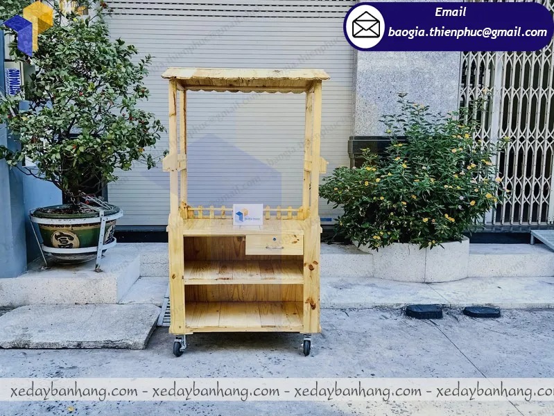 mẫu xe đẩy bán hủ tiếu đẹp