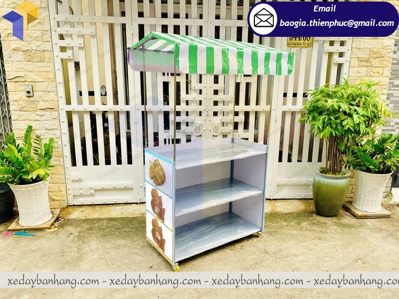 mẫu xe lắp ráp bán bánh cá đẹp
