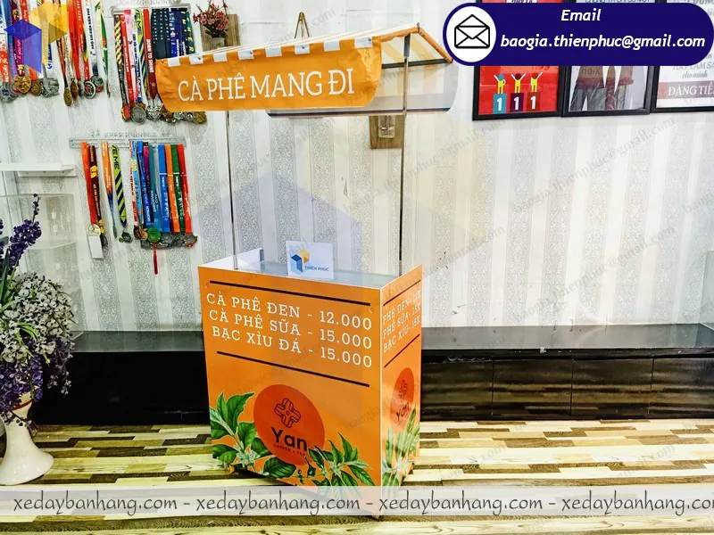 mẫu xe lắp ráp bán cafe mang đi mới nhất