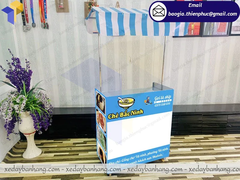mẫu xe lắp ráp bán chè bắc ninh đẹp
