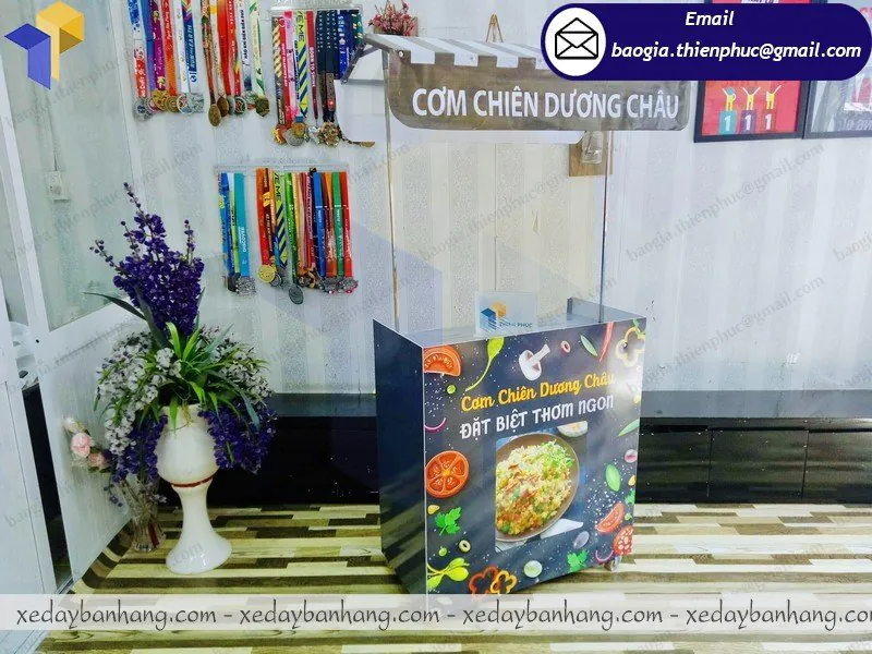 mẫu xe lắp ráp bán cơm chiên dương châu đẹp
